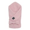 ESITO Mušelínová zavinovačka pro miminko Powder pink 85x85 cm - pudrová / 85 x 85 cm (Barva pudrová, Velikost 85 x 85 cm)