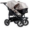 Tfk set duo2 frame 2025 - air wheel carrycot + seat sand