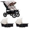 Tfk set duo2 frame 2025 - air wheel carrycot + seat sand