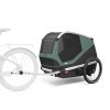 Small Thule Bexey L Haze Green BikeKit Installed ISO Front 800001