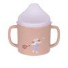 LÄSSIG Sippy Cup PP/Cellulose Tiny Team cat