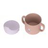 LÄSSIG Sippy Cup PP/Cellulose Tiny Team cat