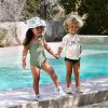 LÄSSIG Short Sleeve Rashguard beach dog sea salt 13-18mo. size 86