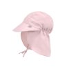 LÄSSIG Sun Protection Flap Hat pale pink 1-3 years size 48/51