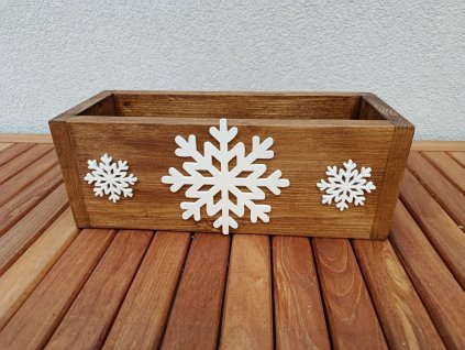 Truhlík vánoční vločka