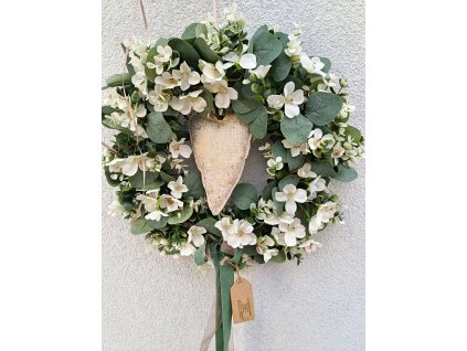 Dekorace - Věnec eukalyptový