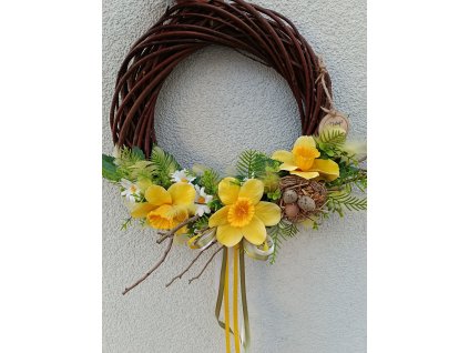 Dekorace - Věnec narciskový