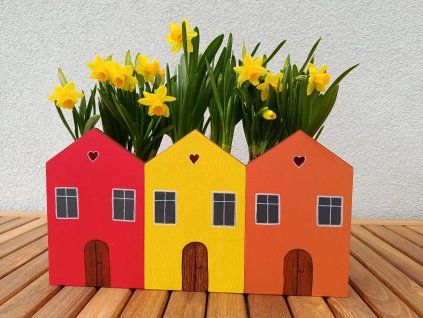 Truhlík barevný 3 domek