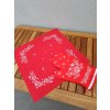Prostírání na stůl červené folklorní