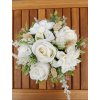 Dekorace - Květinový box bílý