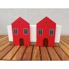 Truhlík červený 2 domek