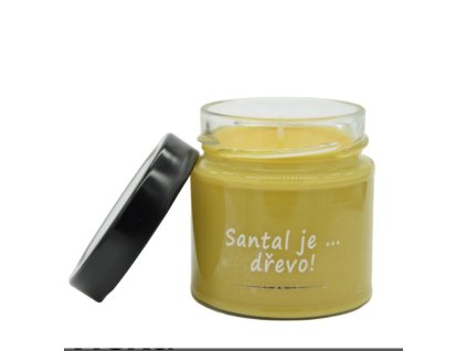 Sójová svíčka – Santal je… dřevo!
