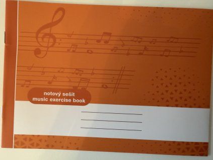 Notový sešit 8 str.