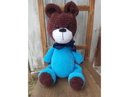Háčkovaný medvídek ,,Kryšpín,,