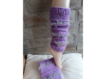Originální ručně pletené návleky na nohy 14999971