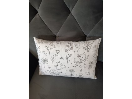 Polštářek omalovánky "myšky"