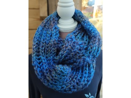 Nákrčník modré ombré