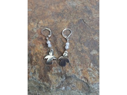 Náušnice Andělky s kubickým zirkonem