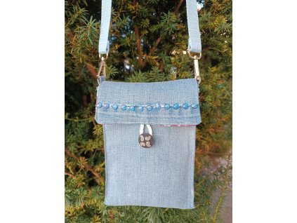 Crossbody taštička s korálky