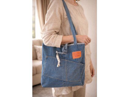 Taška džínová
