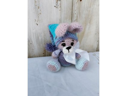 Háčkovaný medvídek,,Mery,,
