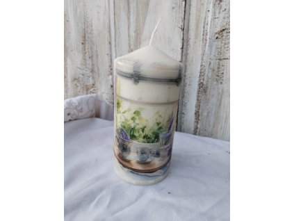 Svíčka,, Levandulové zátiší,,