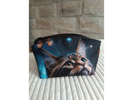 Kosmetická taštička "kočka"