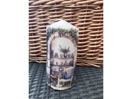 Svíčka, Levandule v altánku,,