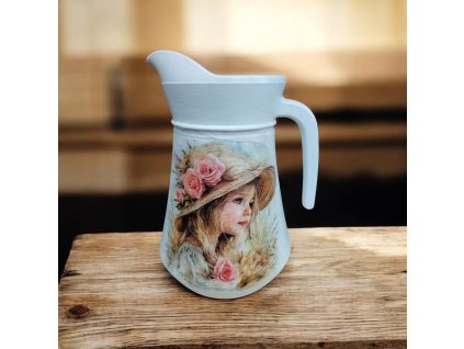 Džbánek,, Dívka s růžemi,,