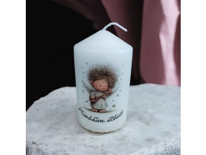 Svíčka,, Andílek s kytarou,,