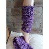 Originální ručně pletené návleky na nohy 14991754