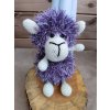 Háčkovaná ovečka Fialka