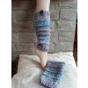 Originální ručně pletené návleky na nohy