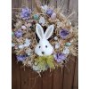 Velikonoční věnec,, Bílý zajíček,,