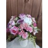Kytice fialovo růžové růže