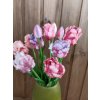 Kytice růžovo fialových tulipánů