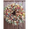 Celoroční věnec,, Růže a makovice,,