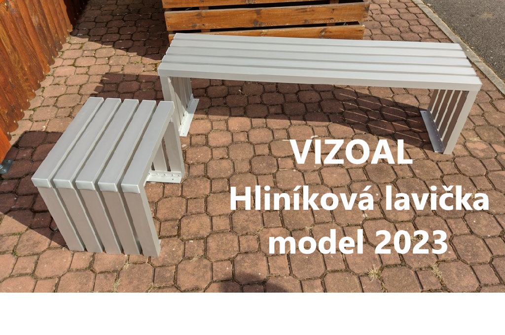 Hliníková lavička