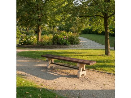 BETONOVÁ LAVIČKA PLAST 3