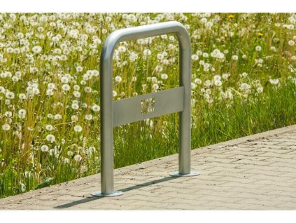 stojan na kola UR1 nerez – městský mobiliář