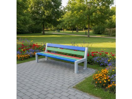 Dětská venkovní lavička ZORA 2