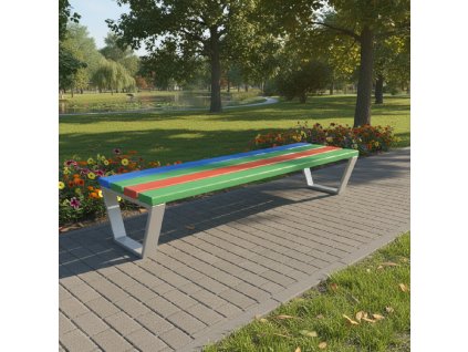 Dětská venkovní lavička SARA 4