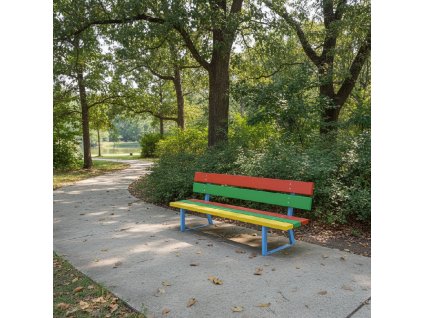 Dětská venkovní lavička EMA 3