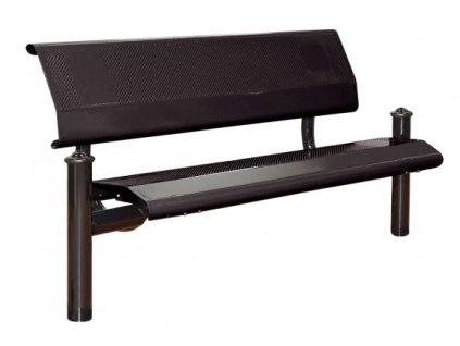 Lavička Lugano (Popis Délka 1500 mm - hlavice City)