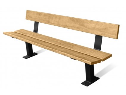 Lavička Pagoda (Popis Délka 2000 mm - dřevo úprava lazura)