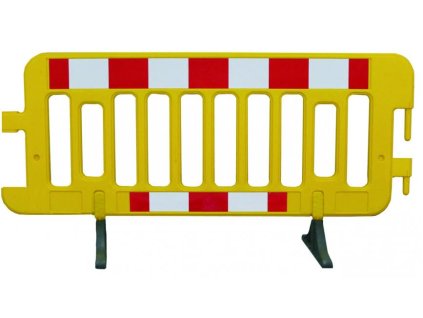 Plastové zábrany (Popis zábrana žlutá)
