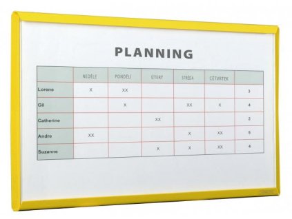 Rámy Simply (Popis 307 x 234 mm, 1 A4 - červená)