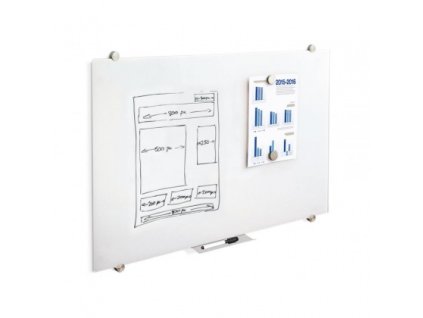 Skleněná tabule na psaní (Popis Skleněná tabule 600 x 900 mm)