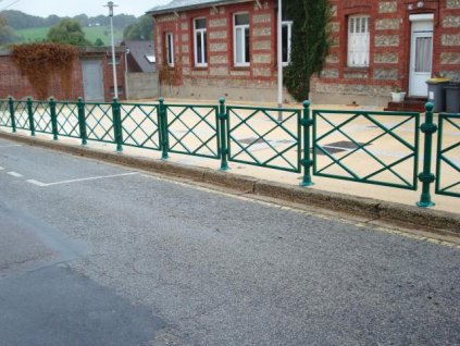 Modulové zábradlí (Popis Sloupek City Ø 76, výška 1305)