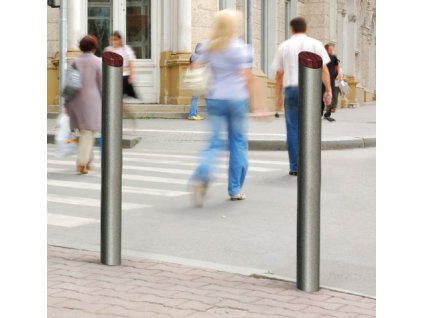 Sloupky Elipsa Ø90 mm (Popis Sloupek s hlavicí "tmavé dřevo")